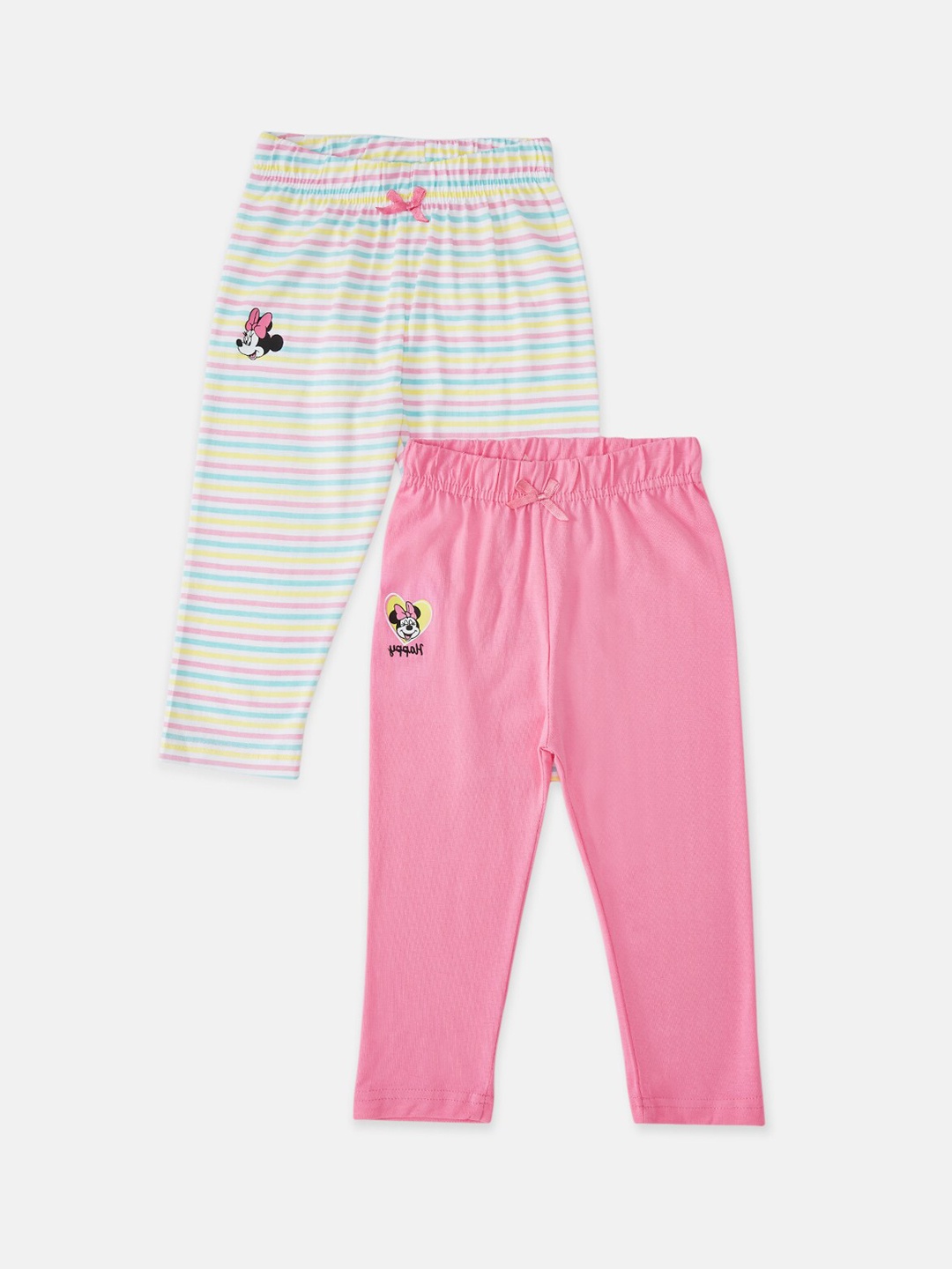 

Pantaloons Baby Baby Pack Of 2 Cotton Pyjamas, Pink