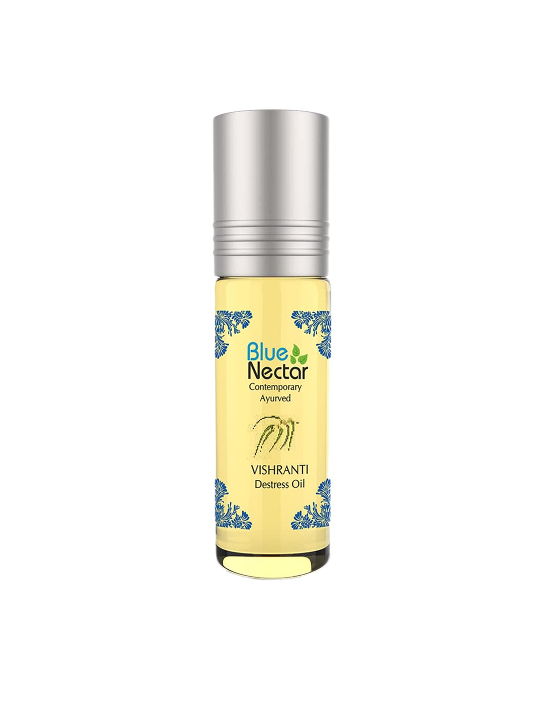 

Blue Nectar Destress Oil Roll On for Relief from Headache-Migraine & Sinusitis- 9ml, Yellow