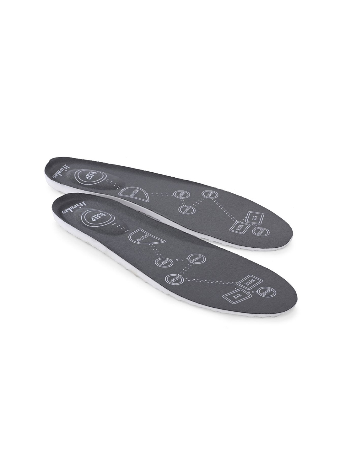 

HIROLAS Super Soft & Comfortable Cushioning Shoe Insole, Grey