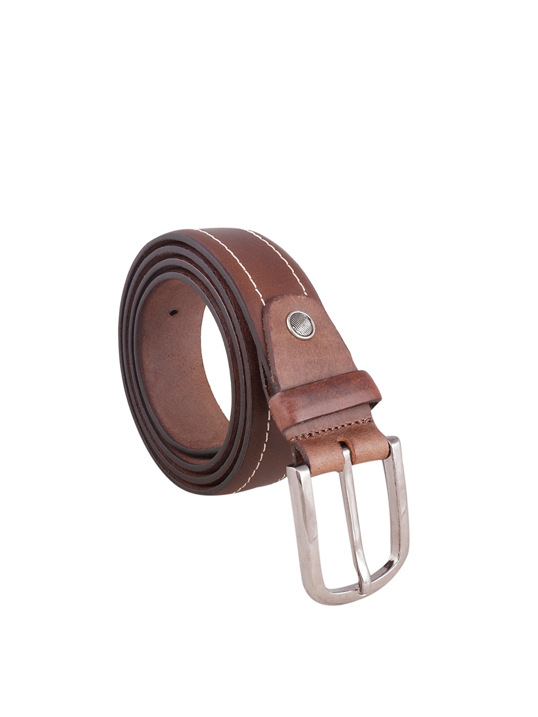 

LIONZY Men Leather Formal Belt, Black