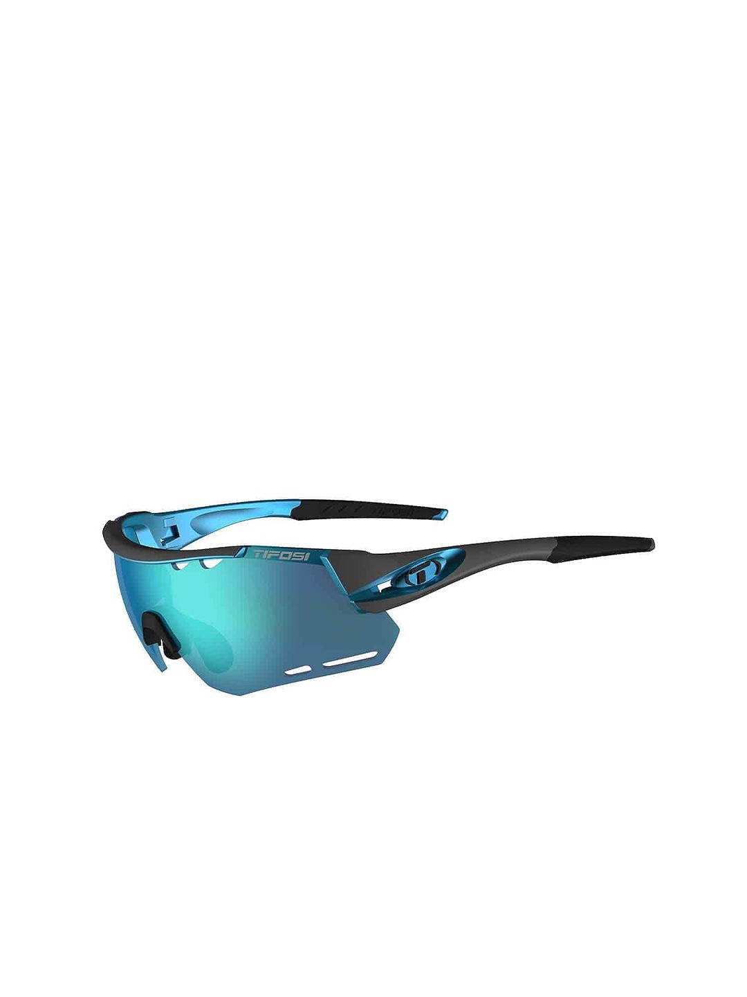 

Tifosi Unisex Sports Sunglasses with Polarised and UV Protected Lens, Blue