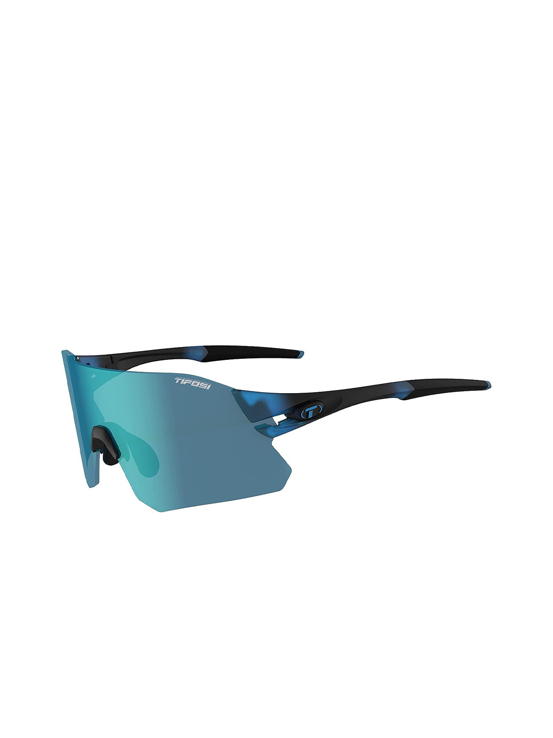 

Tifosi Unisex Sports Sunglasses with Polarised and UV Protected Lens, Blue