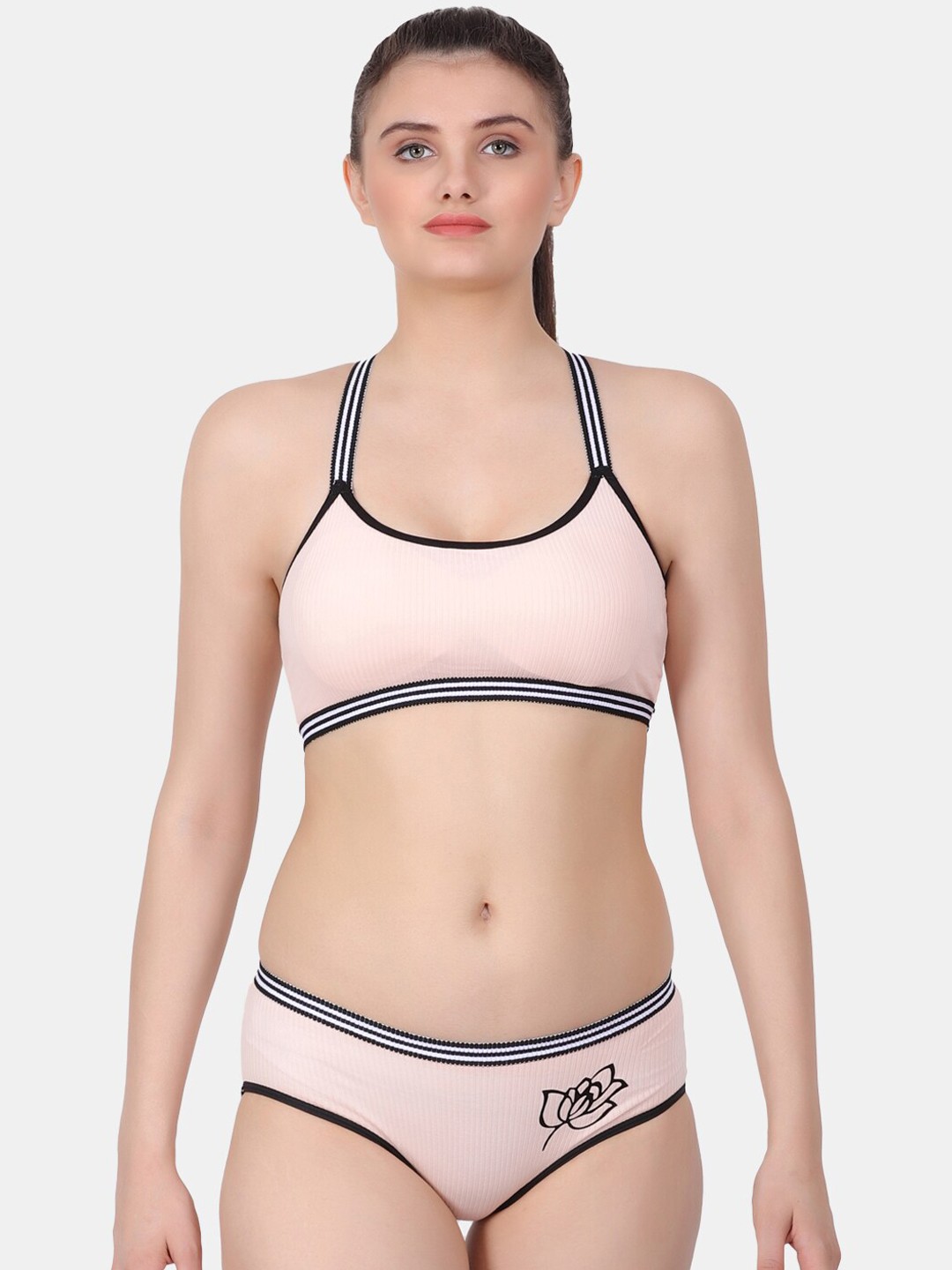 

Amour Secret Women Lingerie Set, Peach