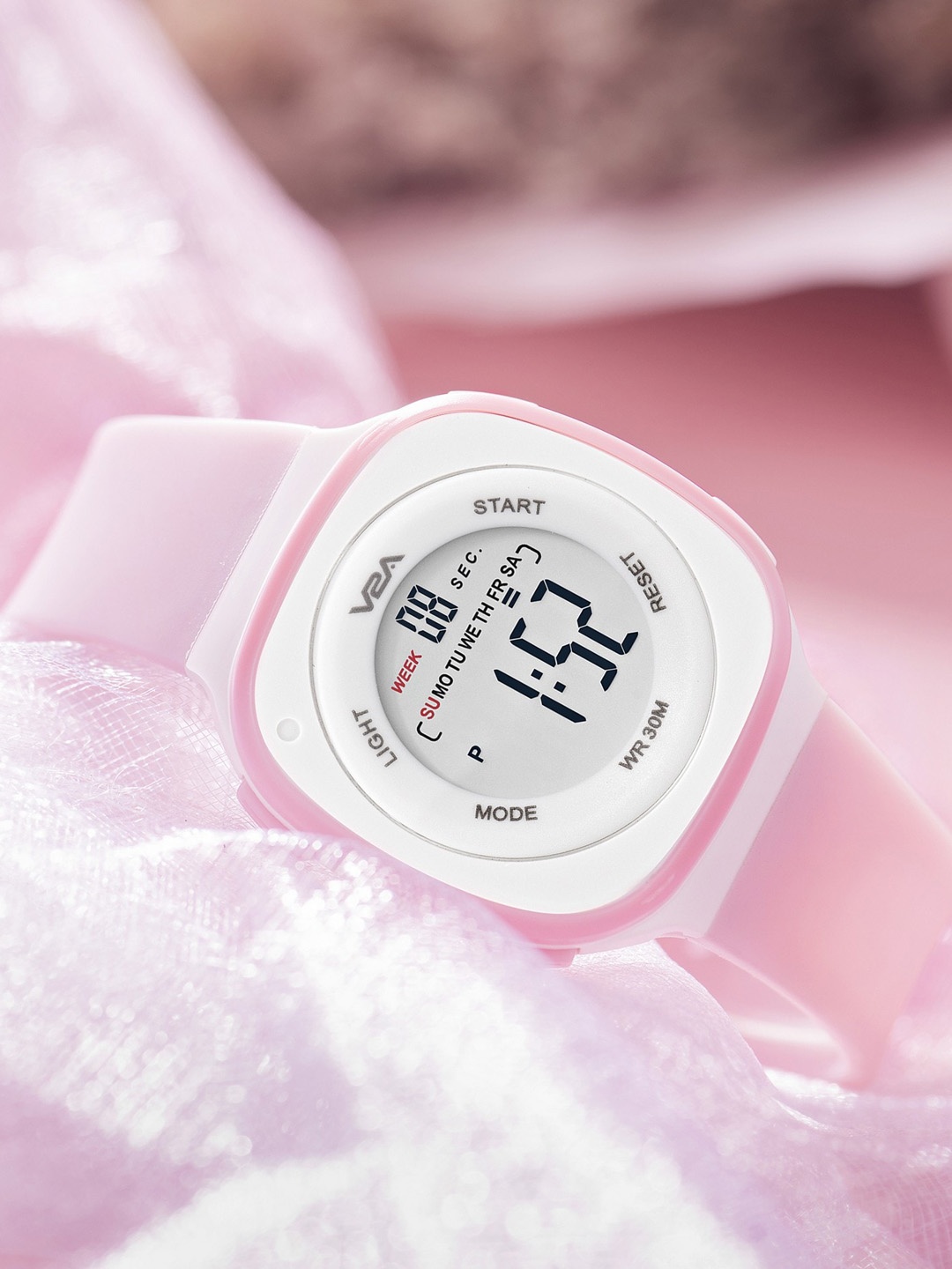 

V2A Girls Regular Style Straps Digital Multi-Function Watch DK2207, White