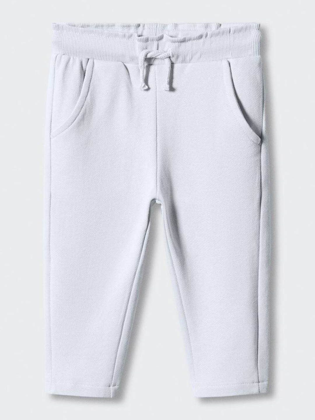 

Mango Kids Girls 100% Cotton Track Pants, Grey