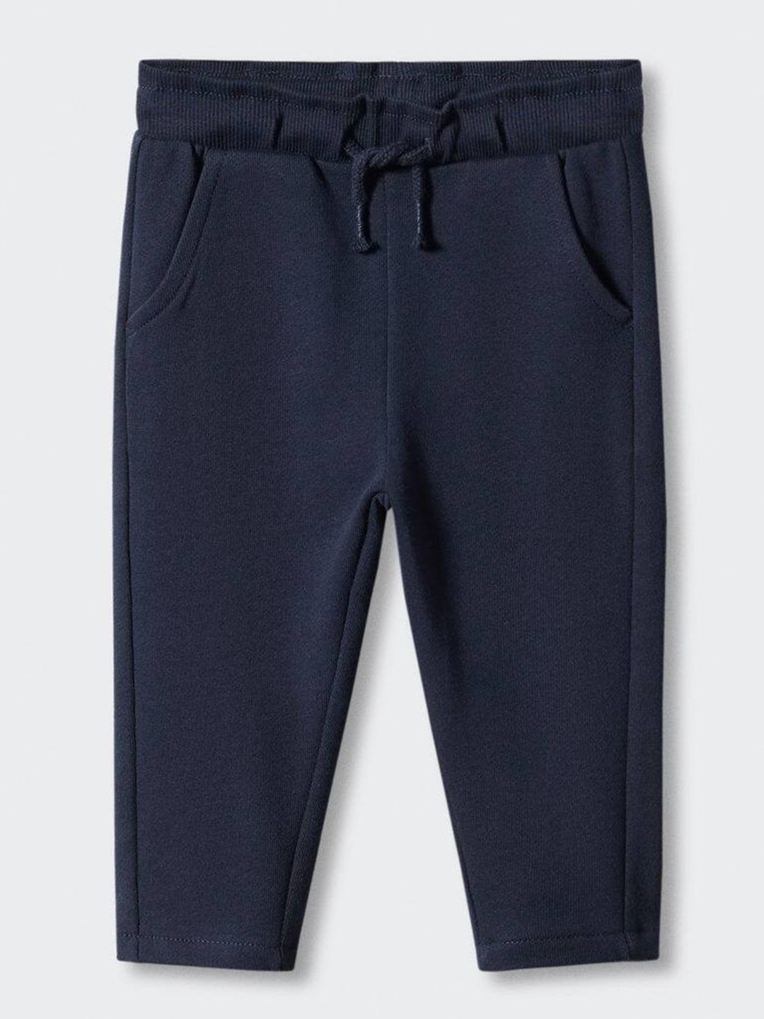 

Mango Kids Girls Pure Cotton Track Pants, Navy blue