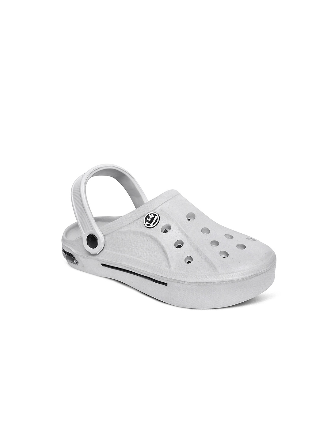 

Airspot Kids Self Design Clogs, Grey