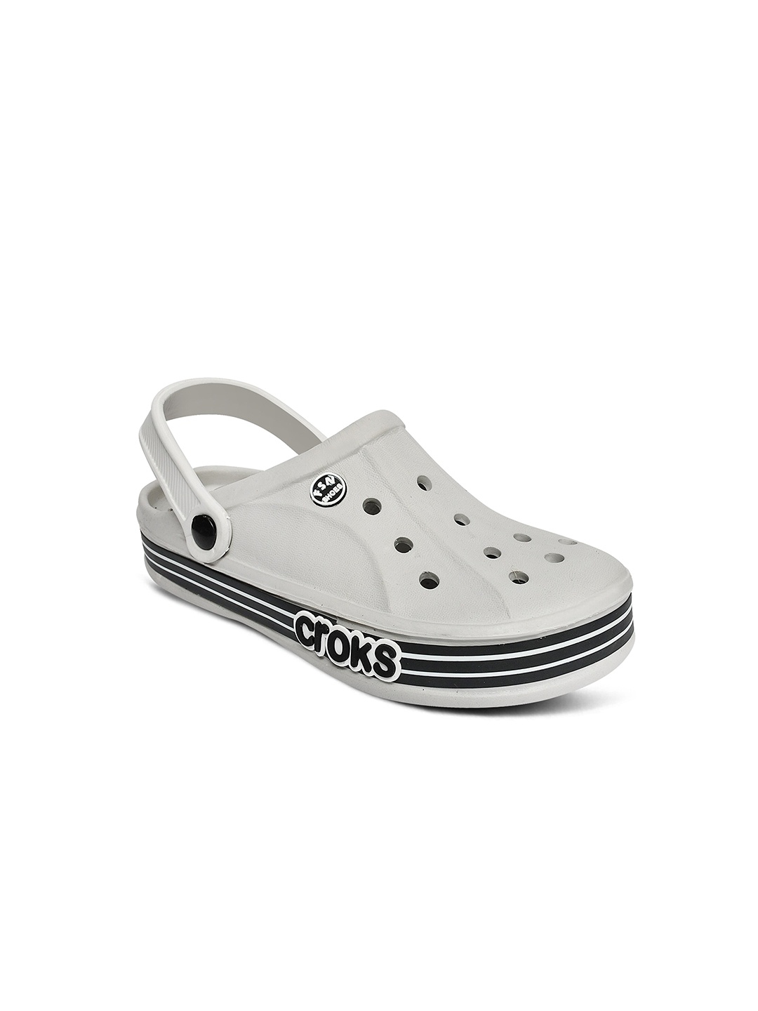 

Airspot Kids Self Design Clogs, Grey