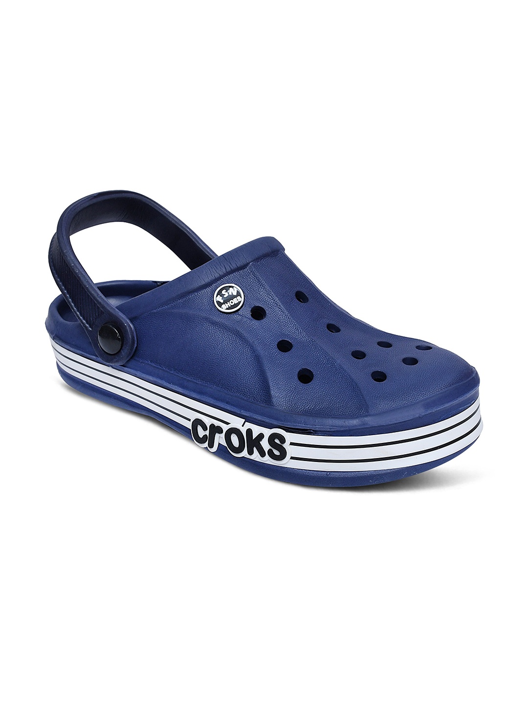 

Airspot Kids Self Design Clogs, Navy blue