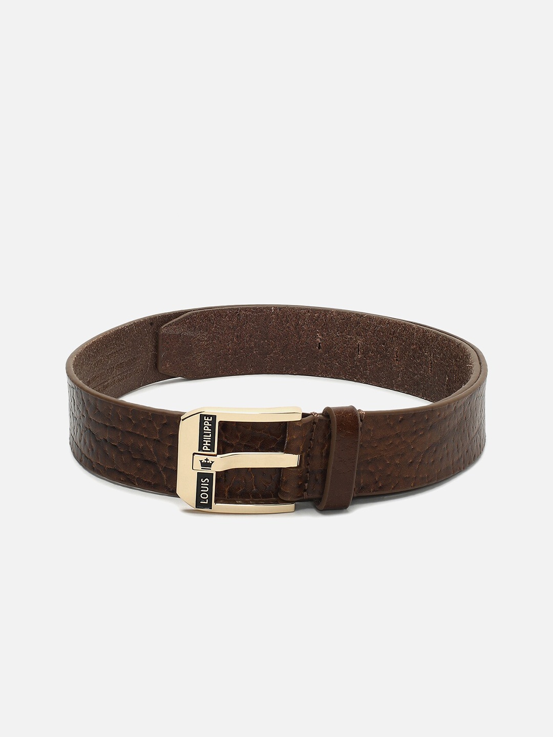 

Louis Philippe Sport Men Leather Belt, Brown