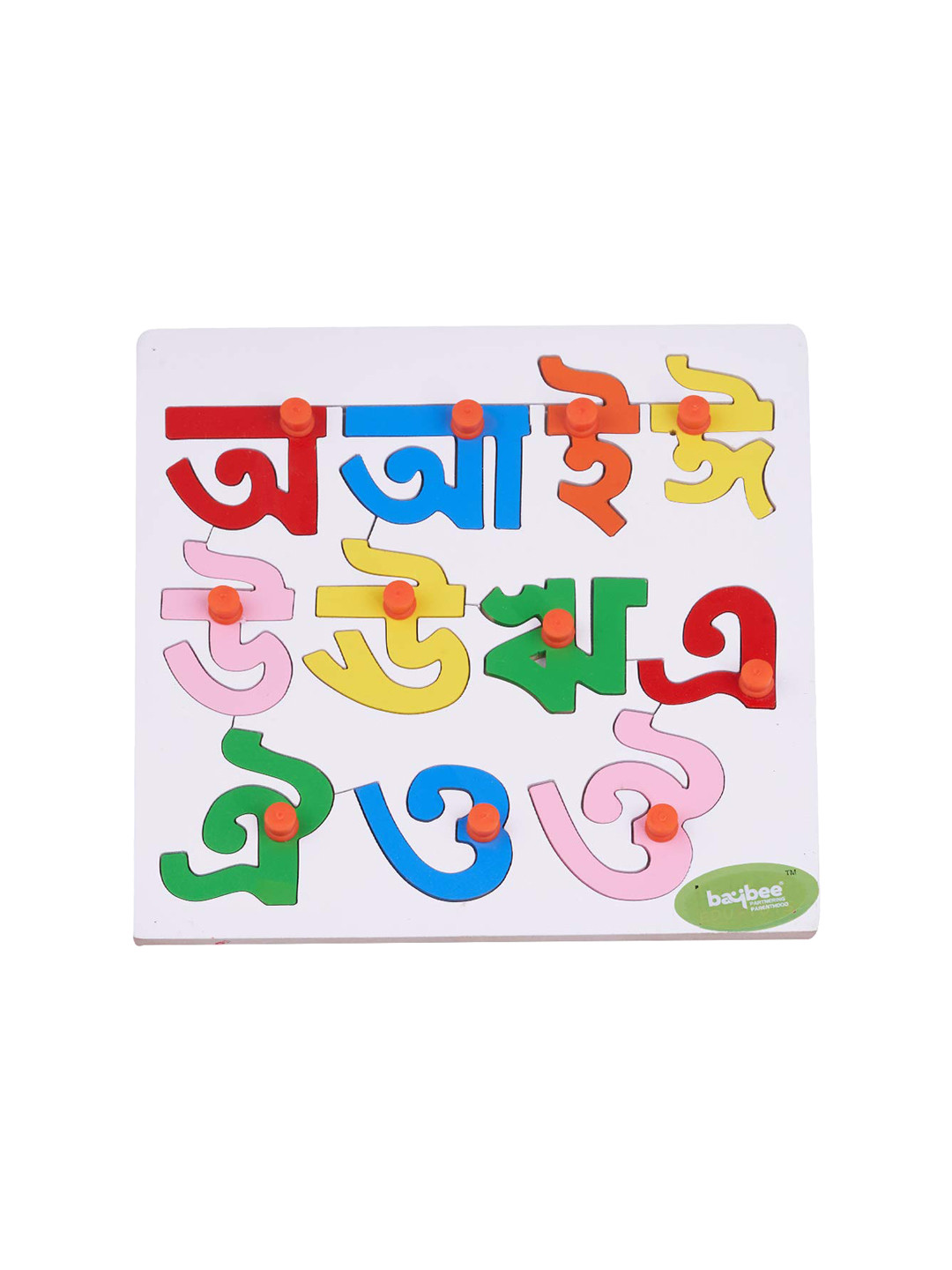 

BAYBEE Kids Bangla Vowels Learning Educational Board, Red