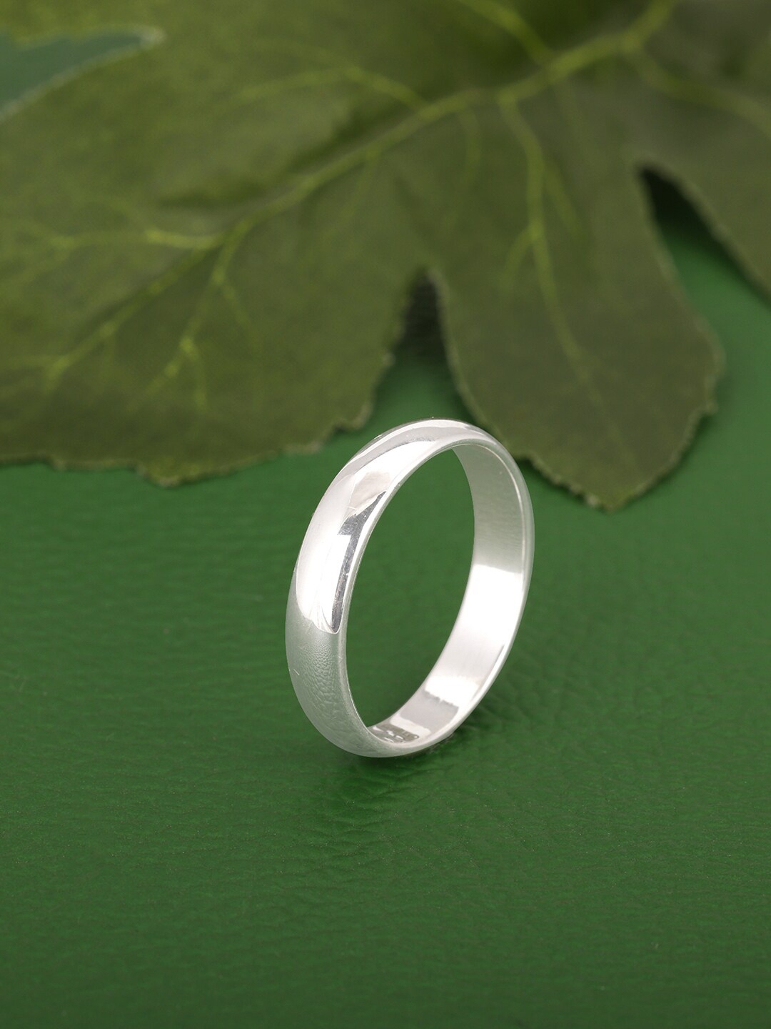 

GIVA Men 925 Sterling Silver Rhodium-Plated Modern Grace Finger Ring