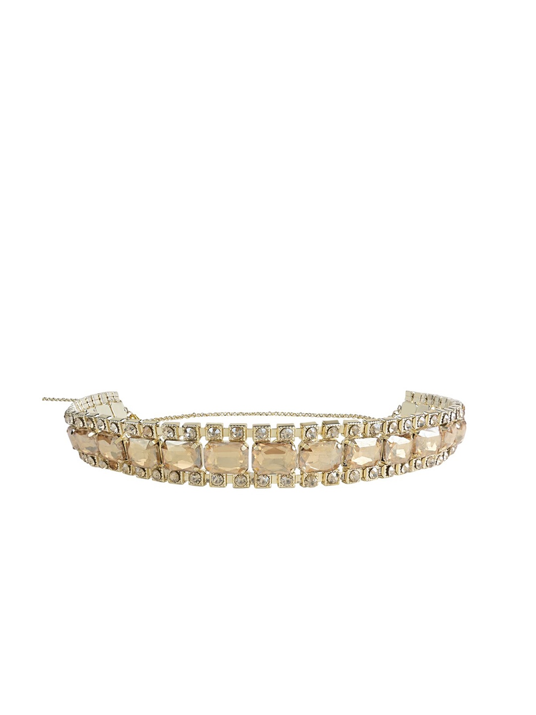 

Vdesi Women Gold-Plated Embellished Belt