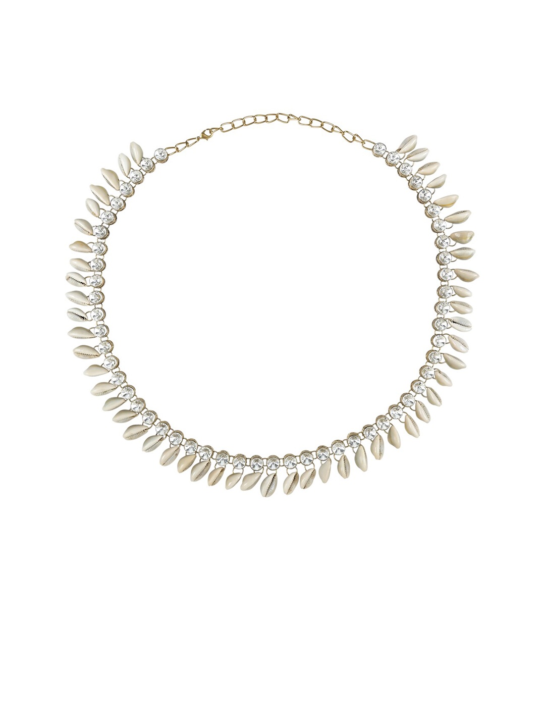

Vdesi Nazakat Shells Belt, Gold