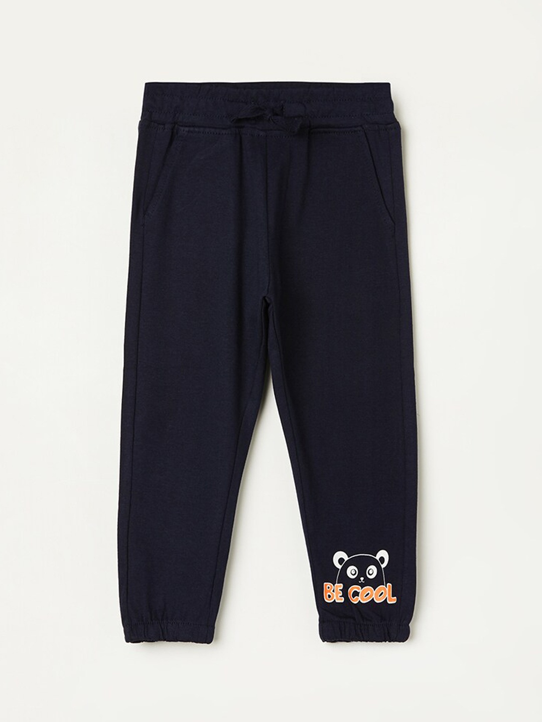 

Juniors by Lifestyle Infant Boys Mid-Rise Cotton Joggers, Navy blue
