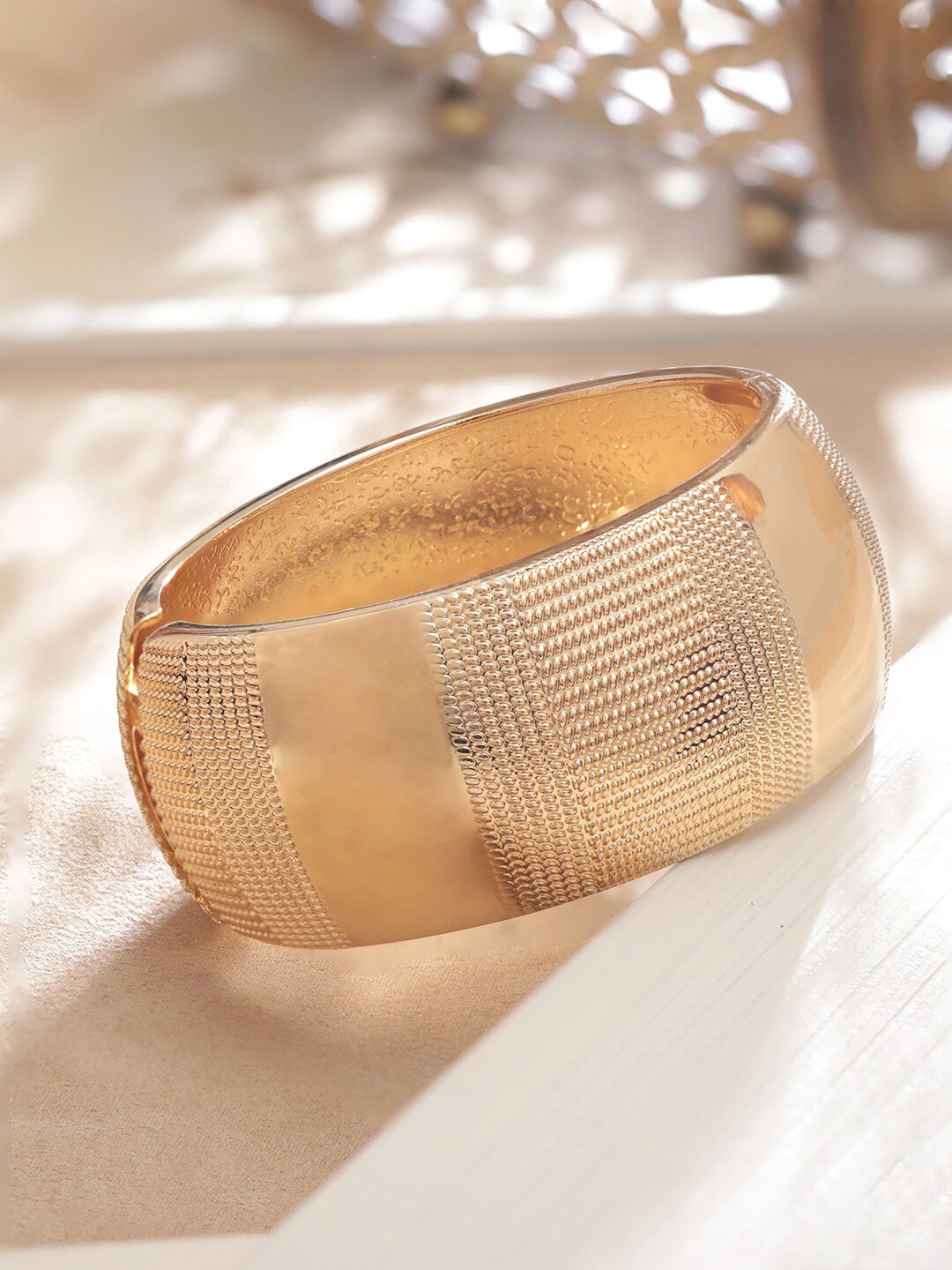 

Eternal Radiance Gold-Toned Bracelet