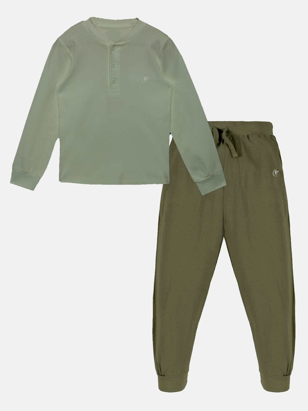 

KiddoPanti Boys T-shirt With Joggers, Green
