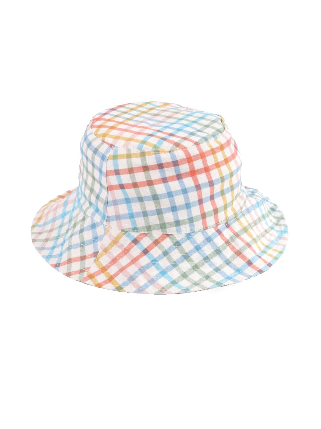 

Alicia Souza Women Bird Printed Cotton Reversible Bucket Hat, White