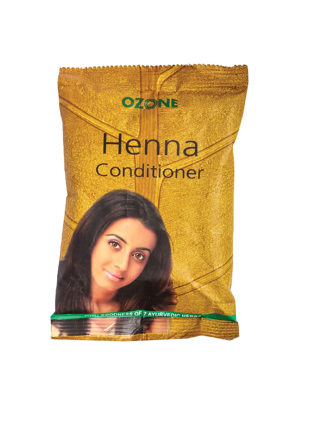 

Ozone 100% Organic Henna Conditioner Mehndi with 7 Ayurvedic Herbs - 100g, Yellow