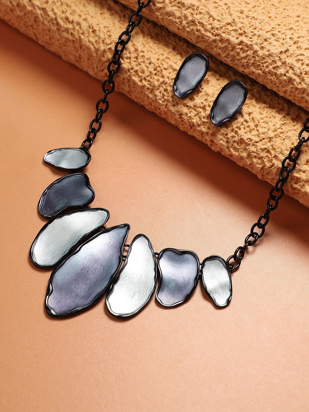 

SOHI Abstract Jewellery Set, Blue