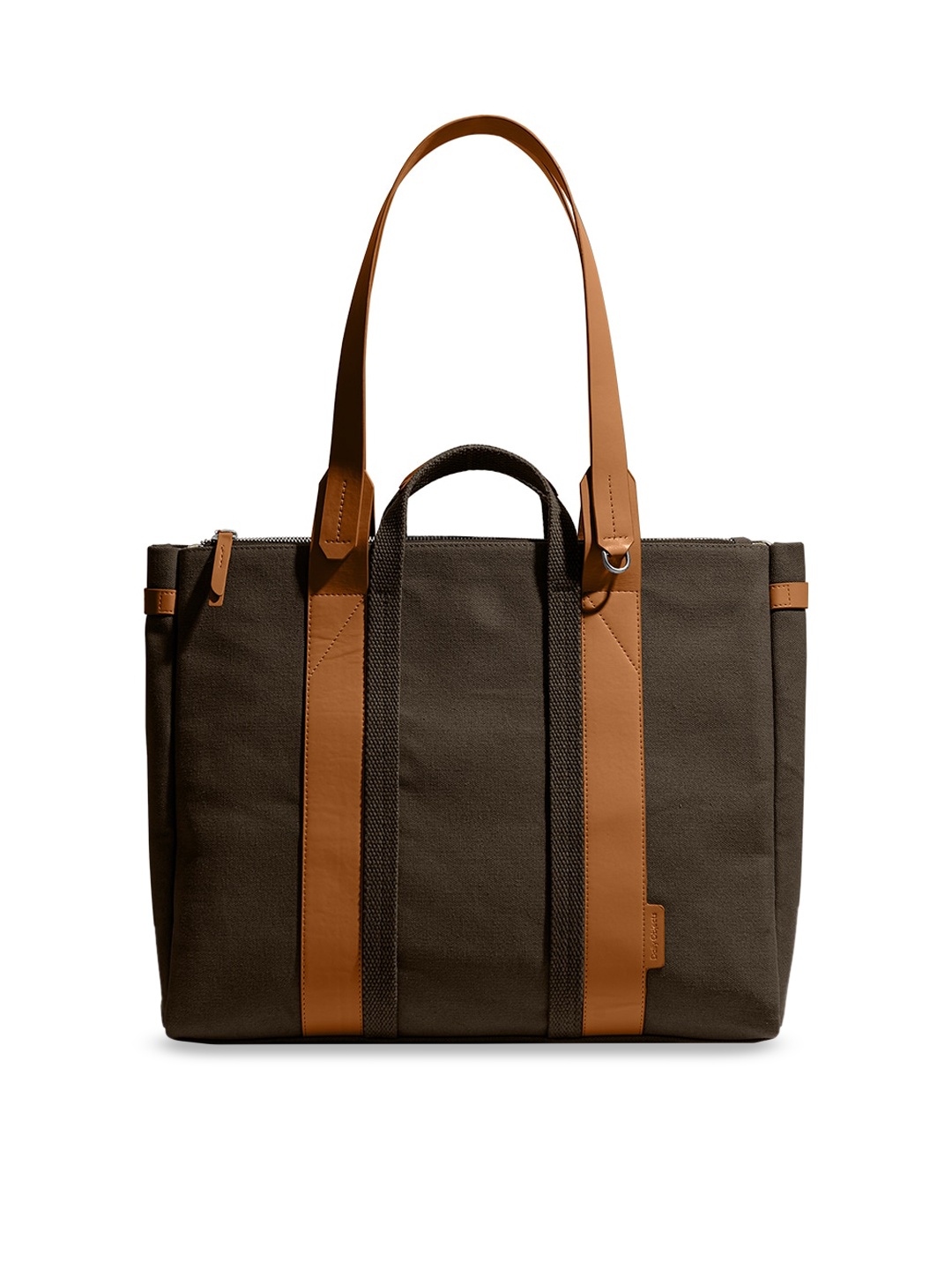 

DailyObjects Oversized Cotton Structured Shoulder Bag, Black