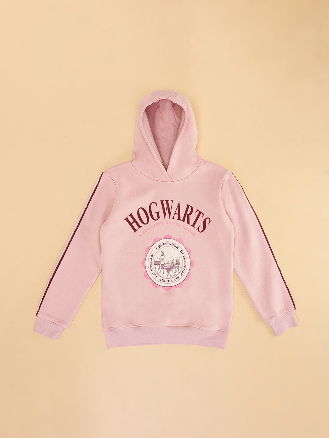 

Pantaloons Junior Girls Printed Harry Potter Pullover Sweatshirt, Pink