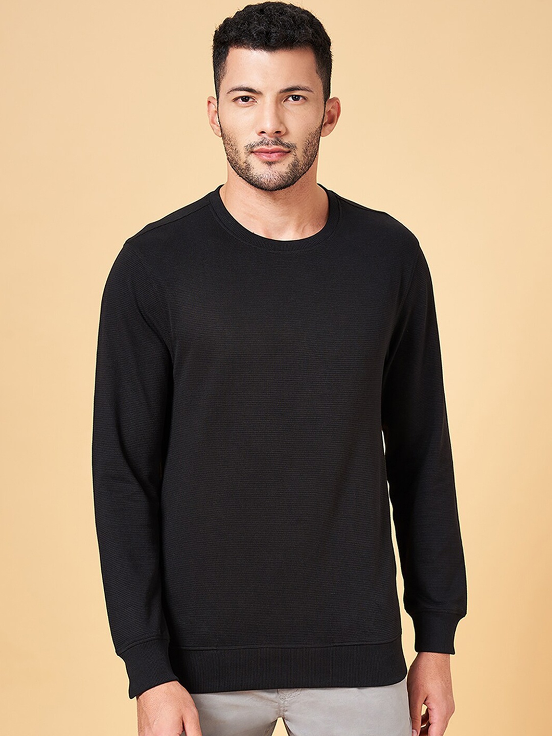 

Urban Ranger by pantaloons Long Sleeves Pullover, Black