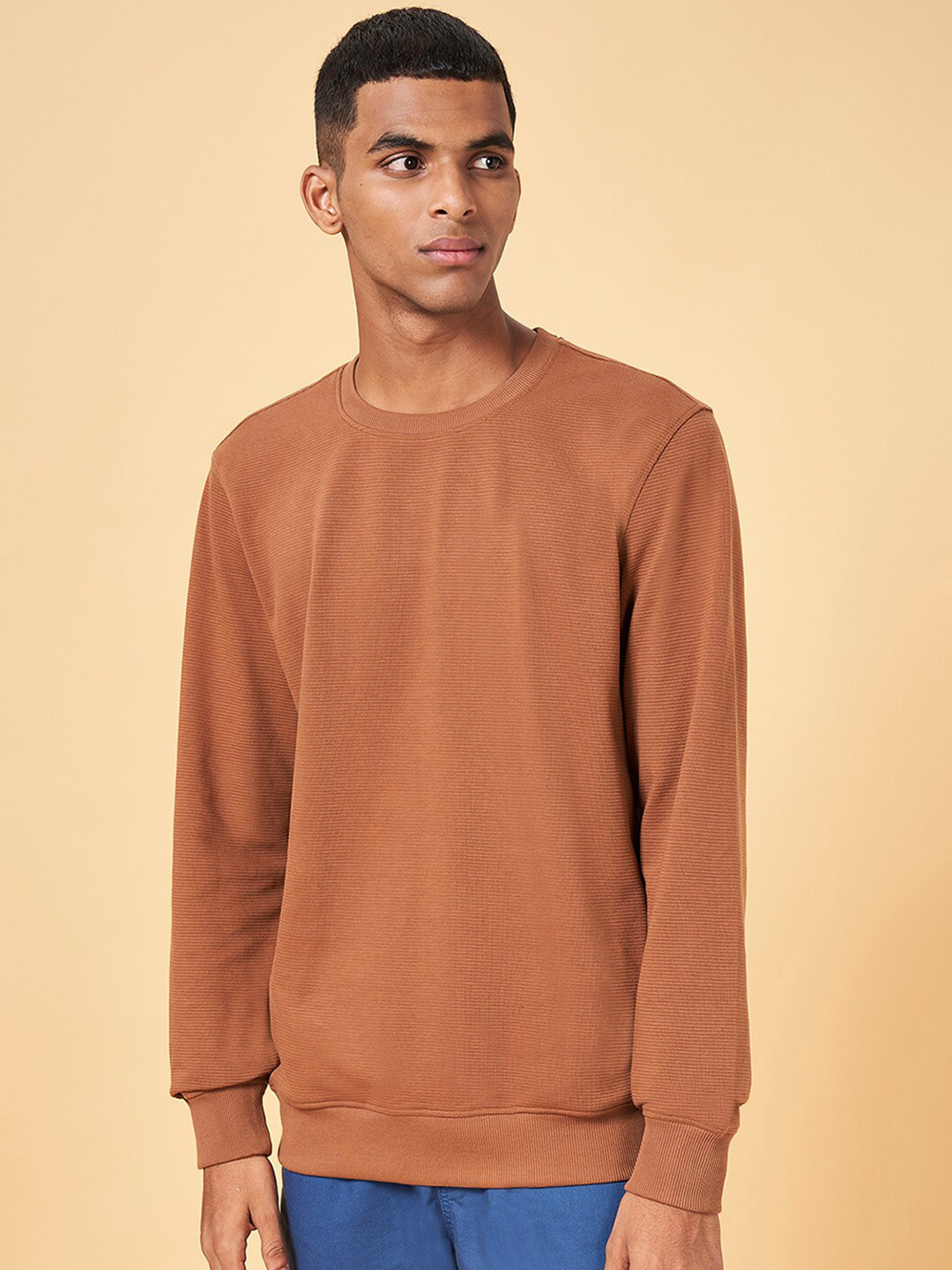 

Urban Ranger by pantaloons Long Sleeves Pullover, Brown
