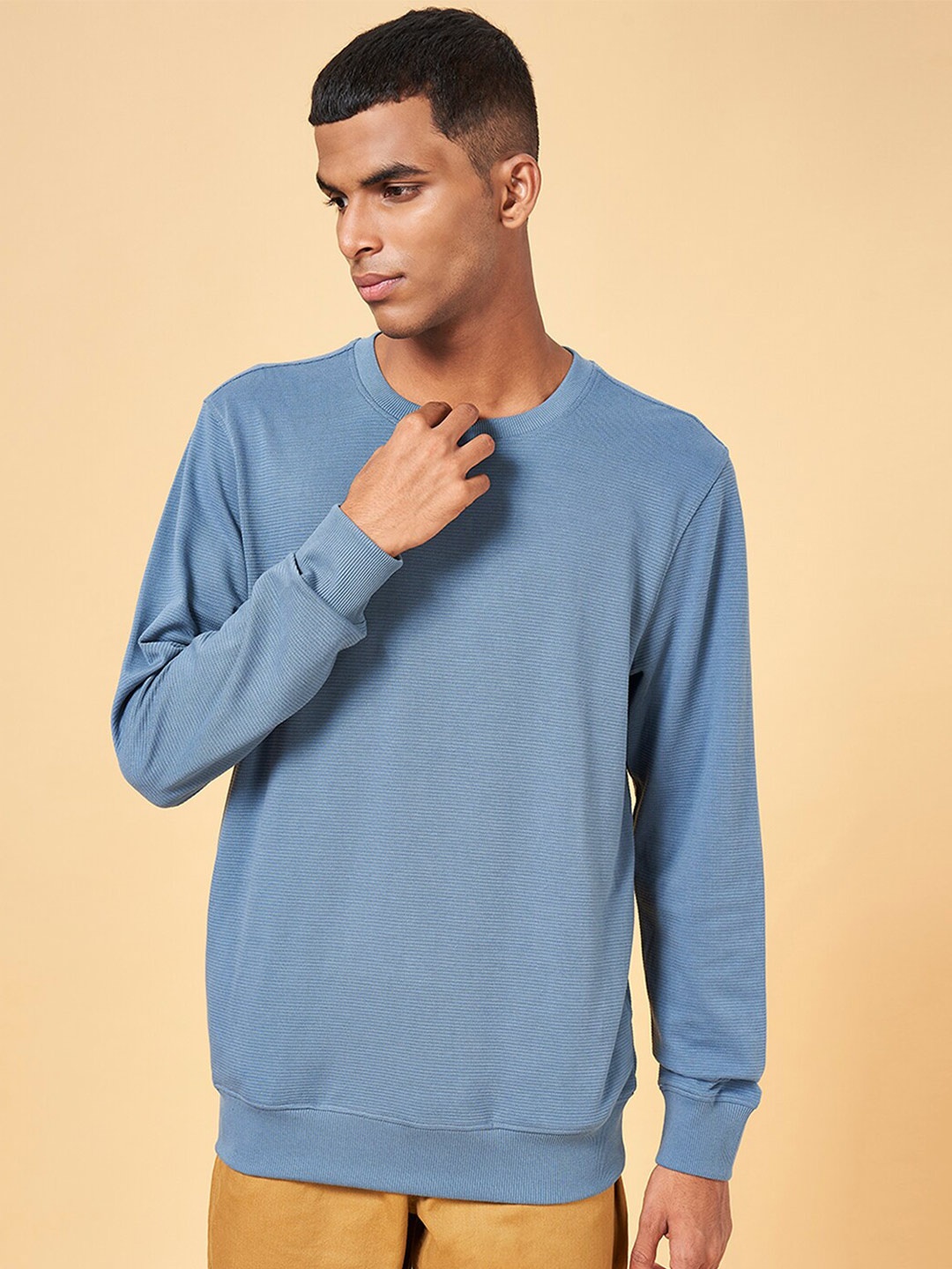 

Urban Ranger by pantaloons Long Sleeves Pullover, Blue