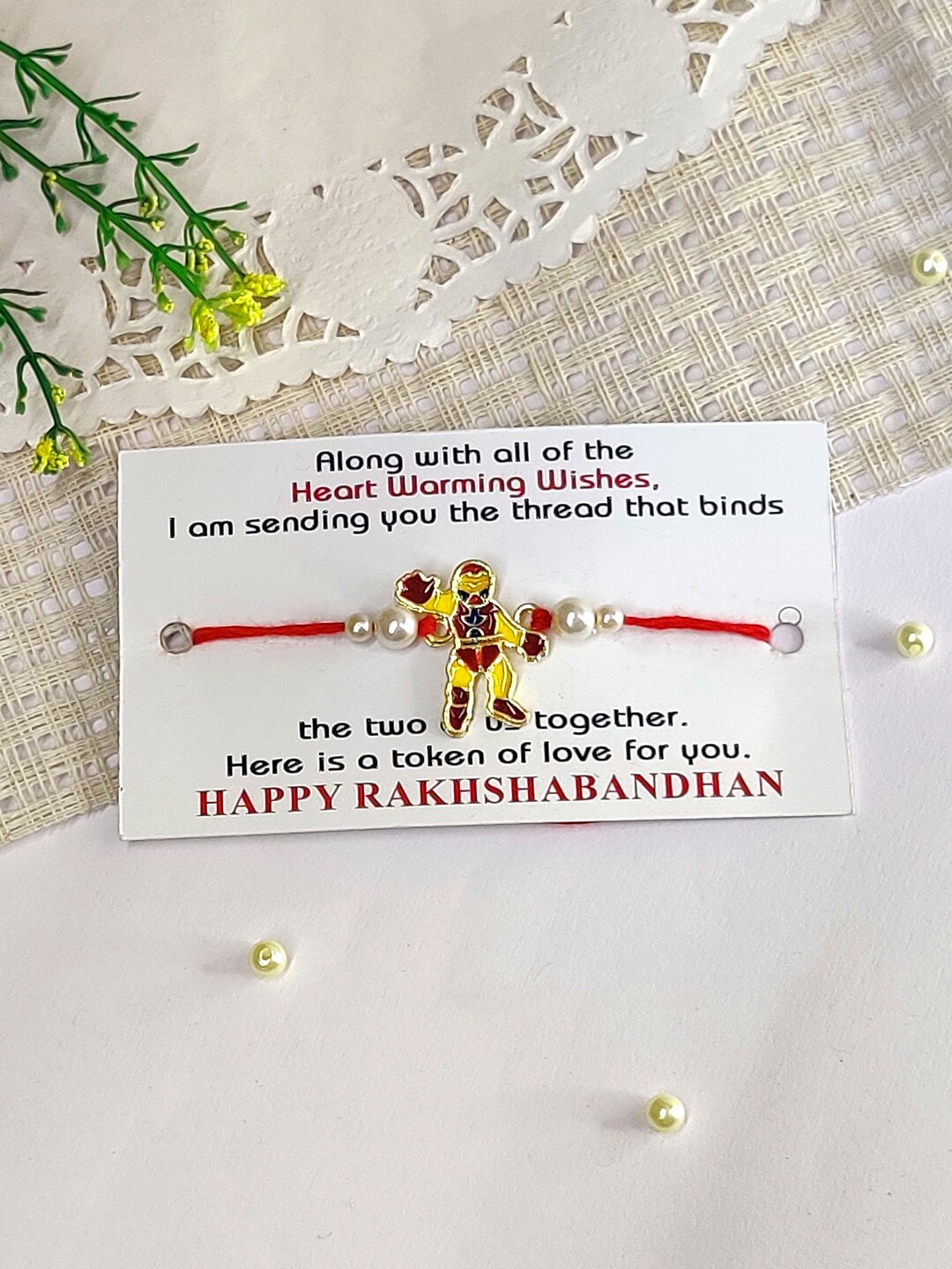 

The Magic Wand Boys Thread Rakhi, Gold