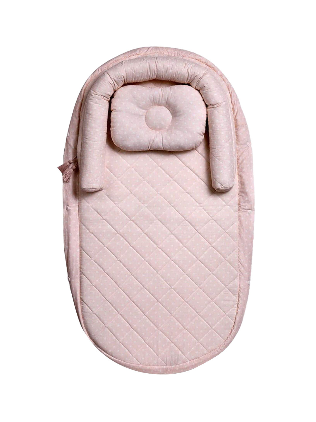 

Baby Jalebi Infants Sayuri Foldable Bed Set With An In-Built Mosquito Net, Pink