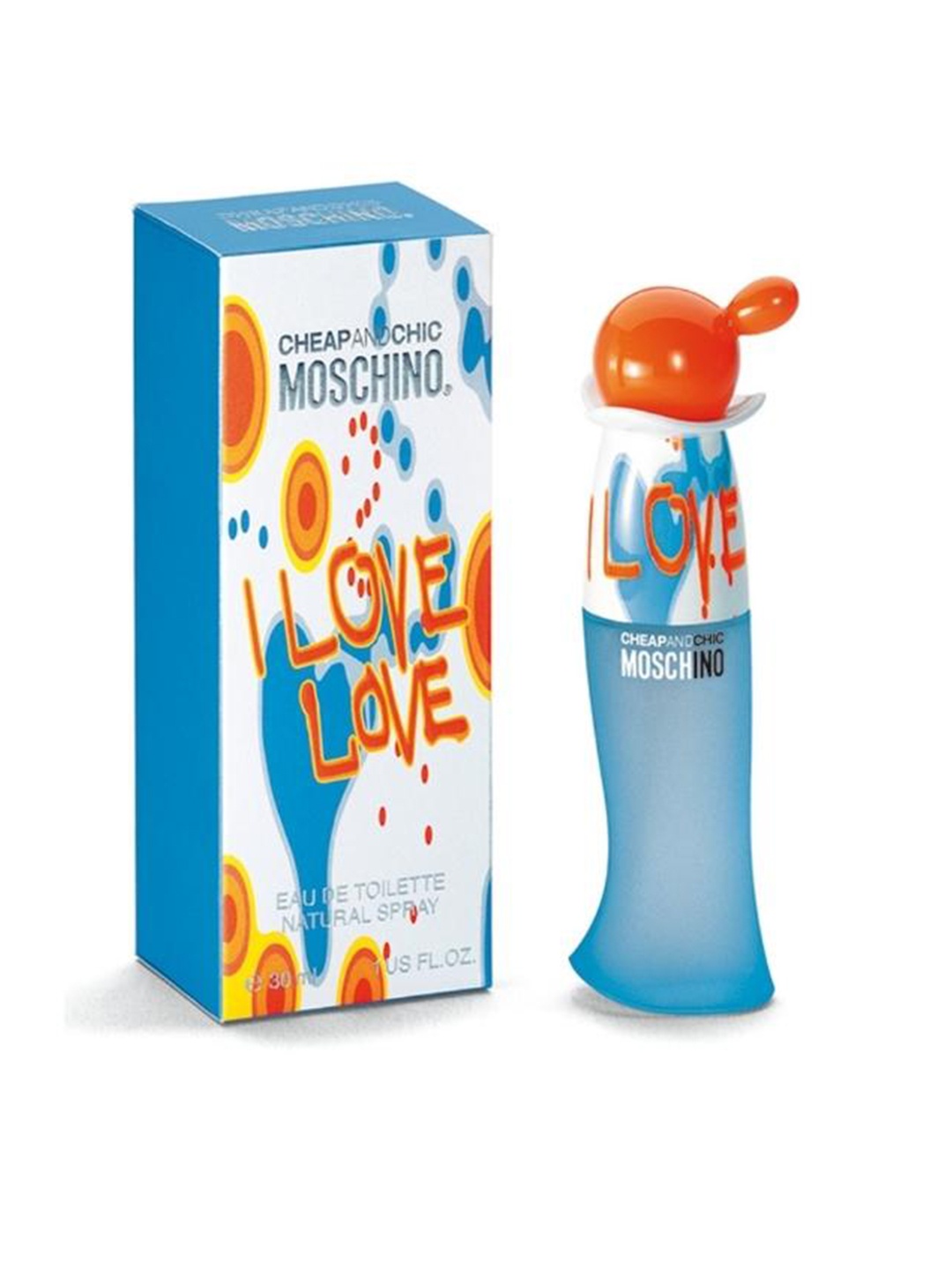 

MOSCHINO Women Cheap And Chic I Love Love Eau de Toilette 30 ml, Blue