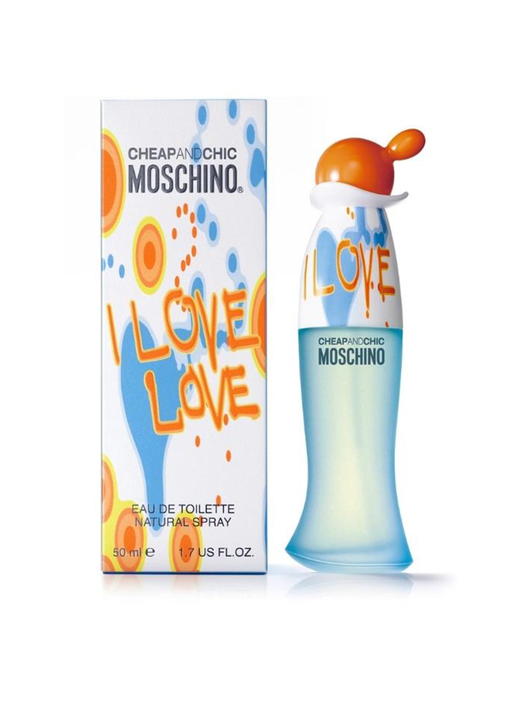 

MOSCHINO Women Cheap And Chic I Love Love Eau de Toilette 50 ml, Blue