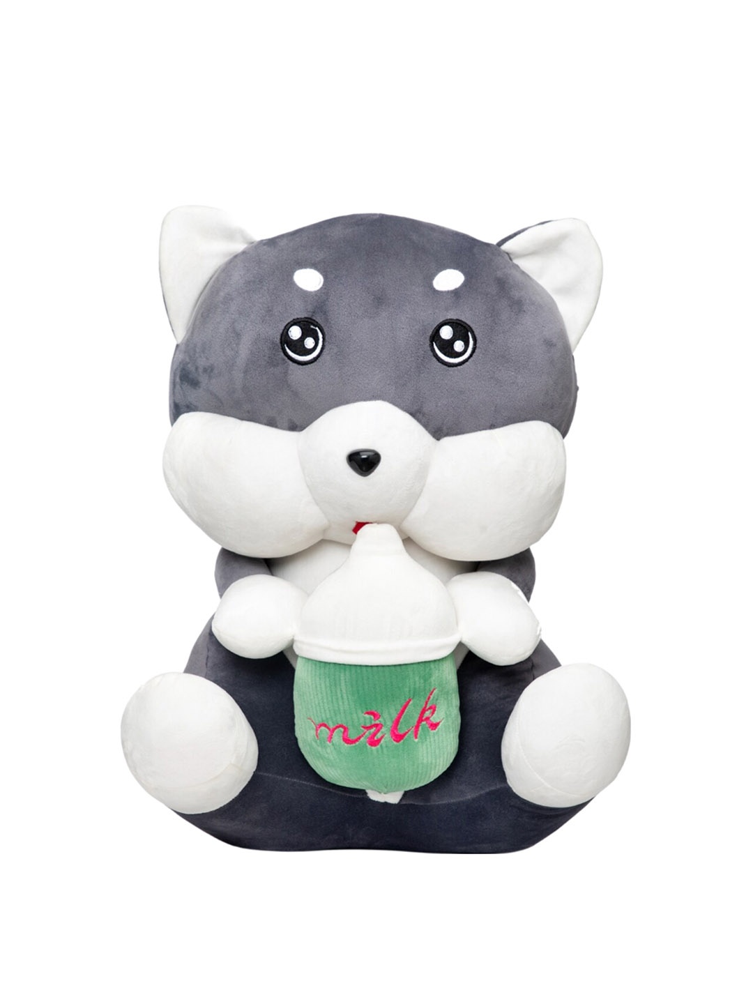 

lAZY BABY Kids Super Soft Sneaky Cat Soft Toy, Grey