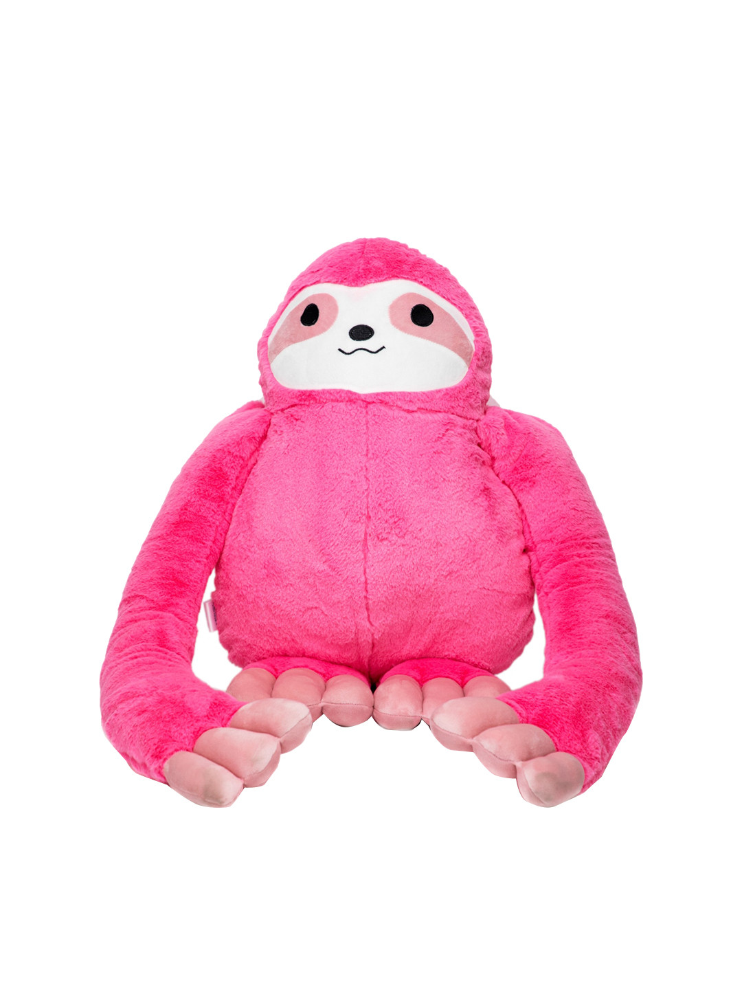 

lAZY BABY Kids The Sleepy Sloth Soft Toy, Pink