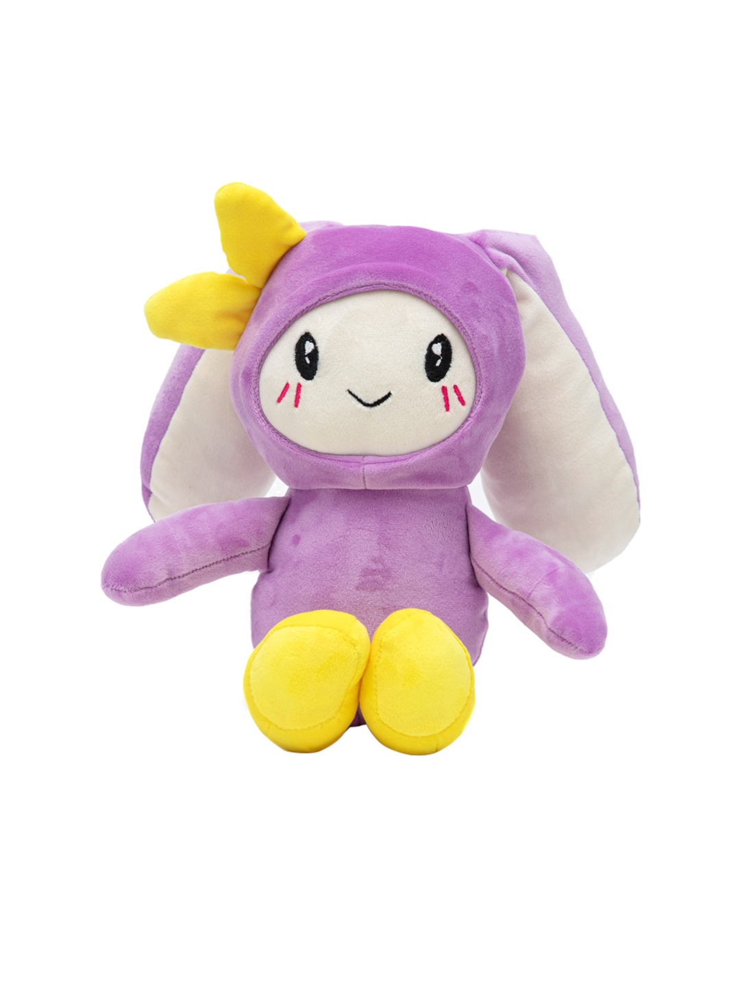 

lAZY BABY Kids The Bouncy Bunny Soft Toy, Purple