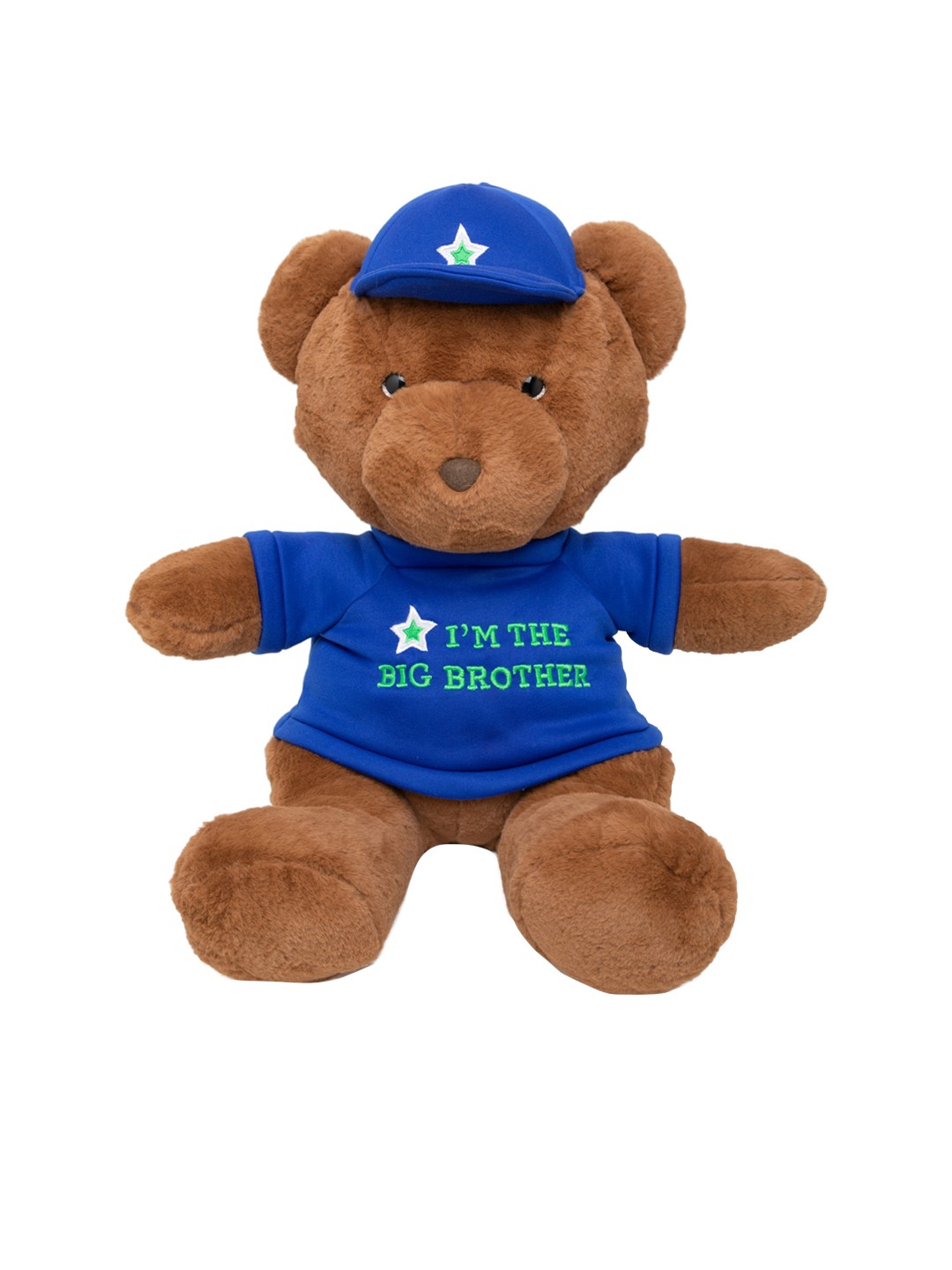 

lAZY BABY Blue & Brown Super Soft Albert - The Love Bear Toy
