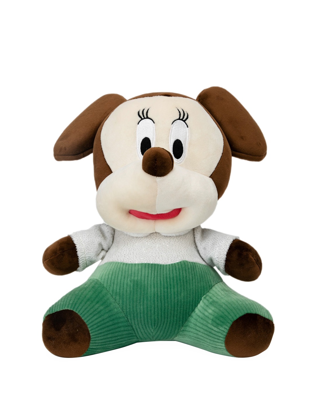 

lAZY BABY Kids The Squeaky Mouse Soft Toy, Green