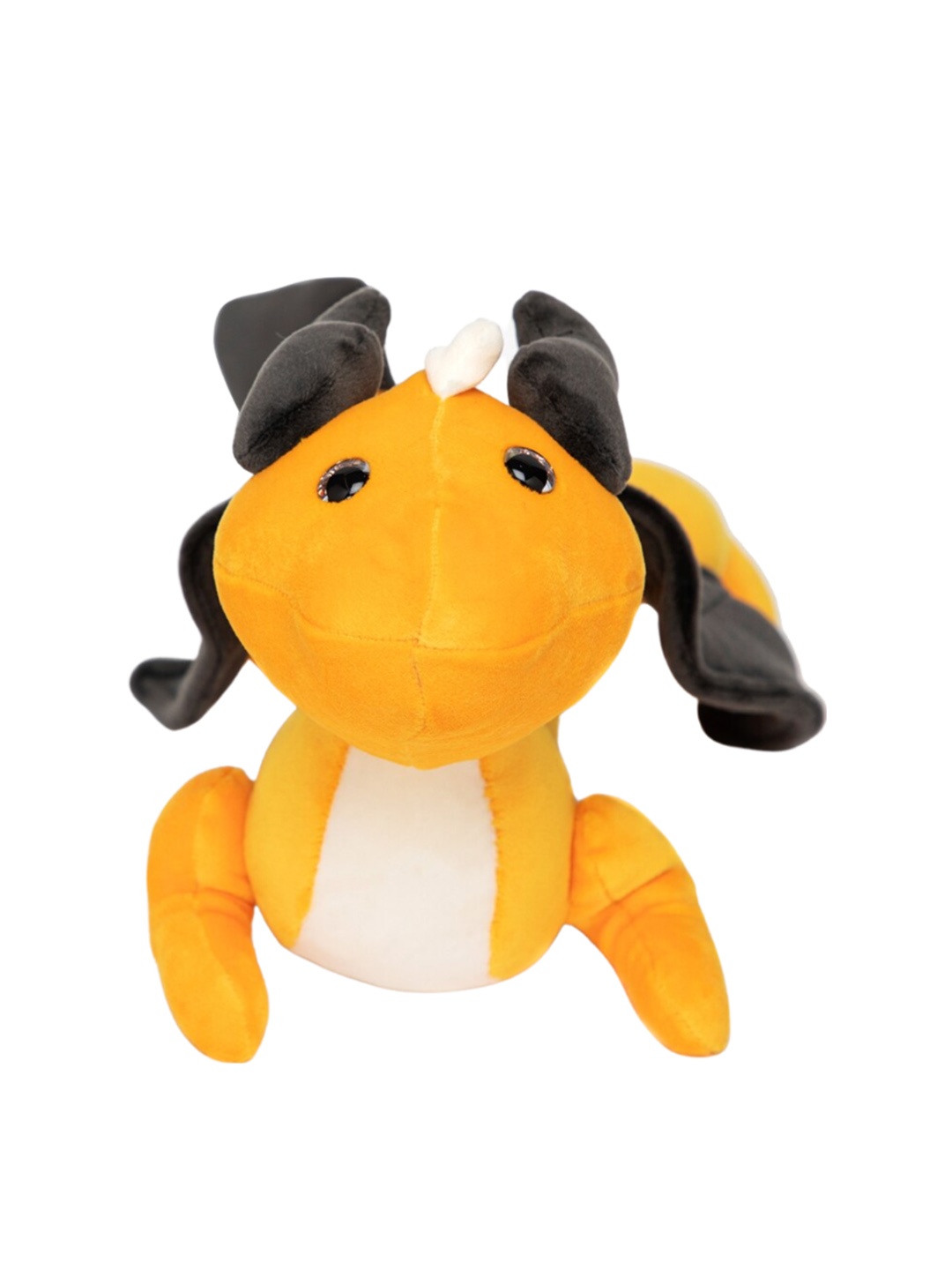 

lAZY BABY Kids Dragon Velvet Skin-Friendly Soft Toy, Orange