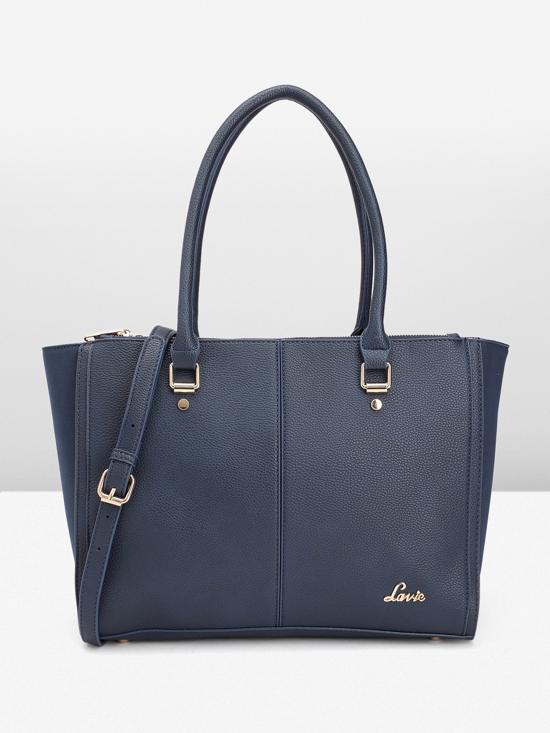 

Lavie Structured Shoulder Bag, Navy blue