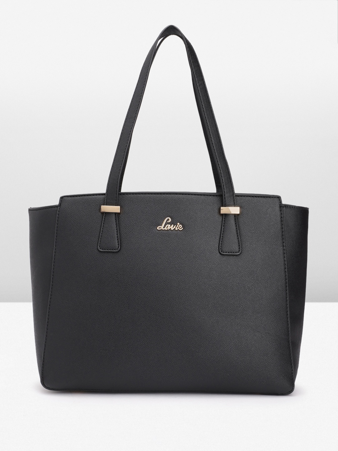

Lavie Textured Structured Shoulder Bag, Black