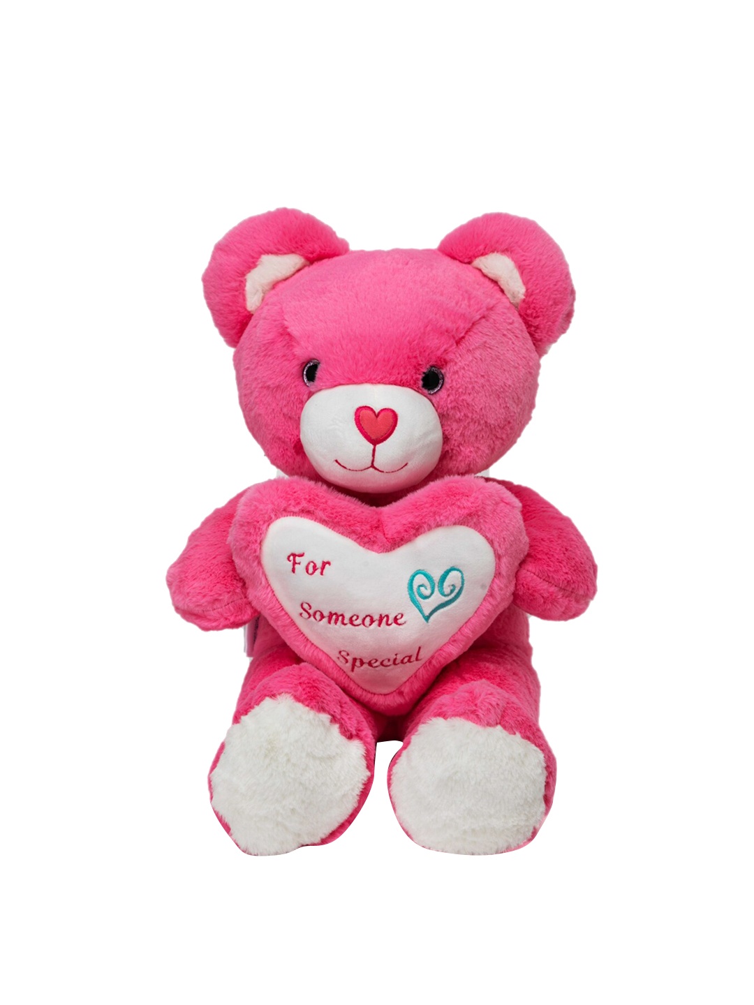 

lAZY BABY Kids Teddy Velvet Skin-Friendly Soft Toy, Pink