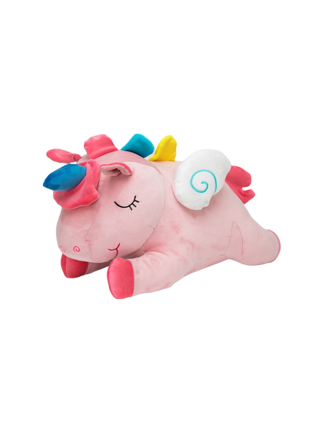 

lAZY BABY Kids Super Soft Sparkly Unicorn Toy, Pink