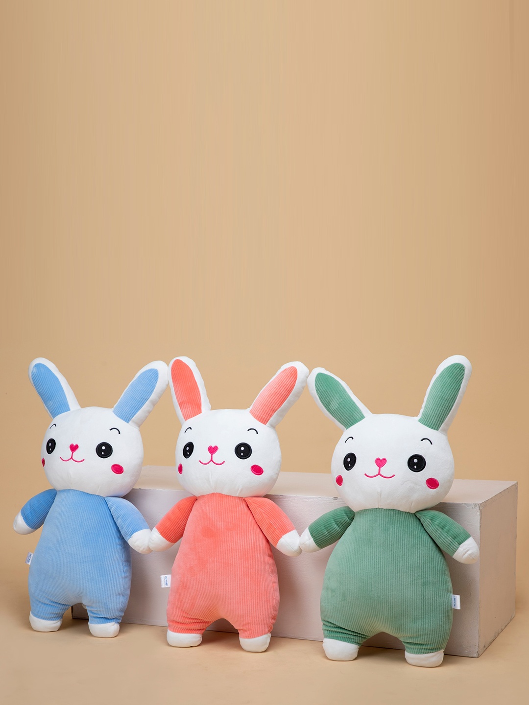 

lAZY BABY Kids Bunny Skin-Friendly Soft Toy, Green