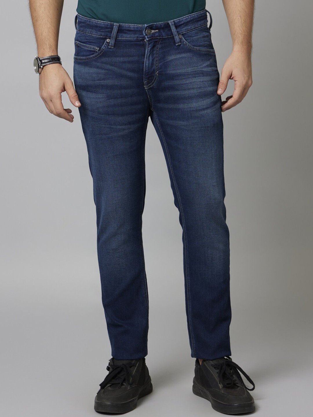 

Celio Jean Slim Fit Clean Look Light Fade Jeans, Blue