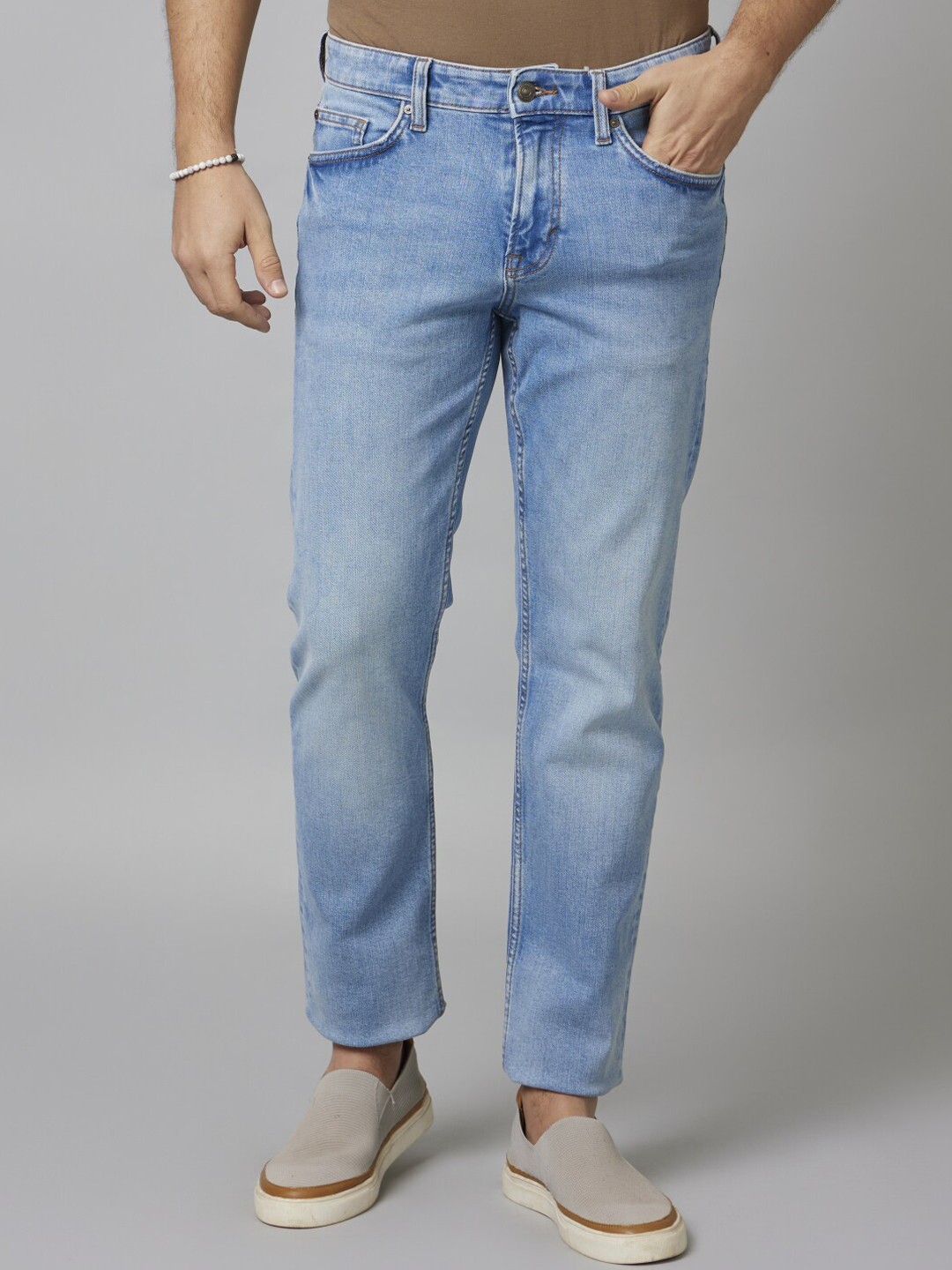 

Celio Jean Clean Look Heavy Fade Jeans, Blue
