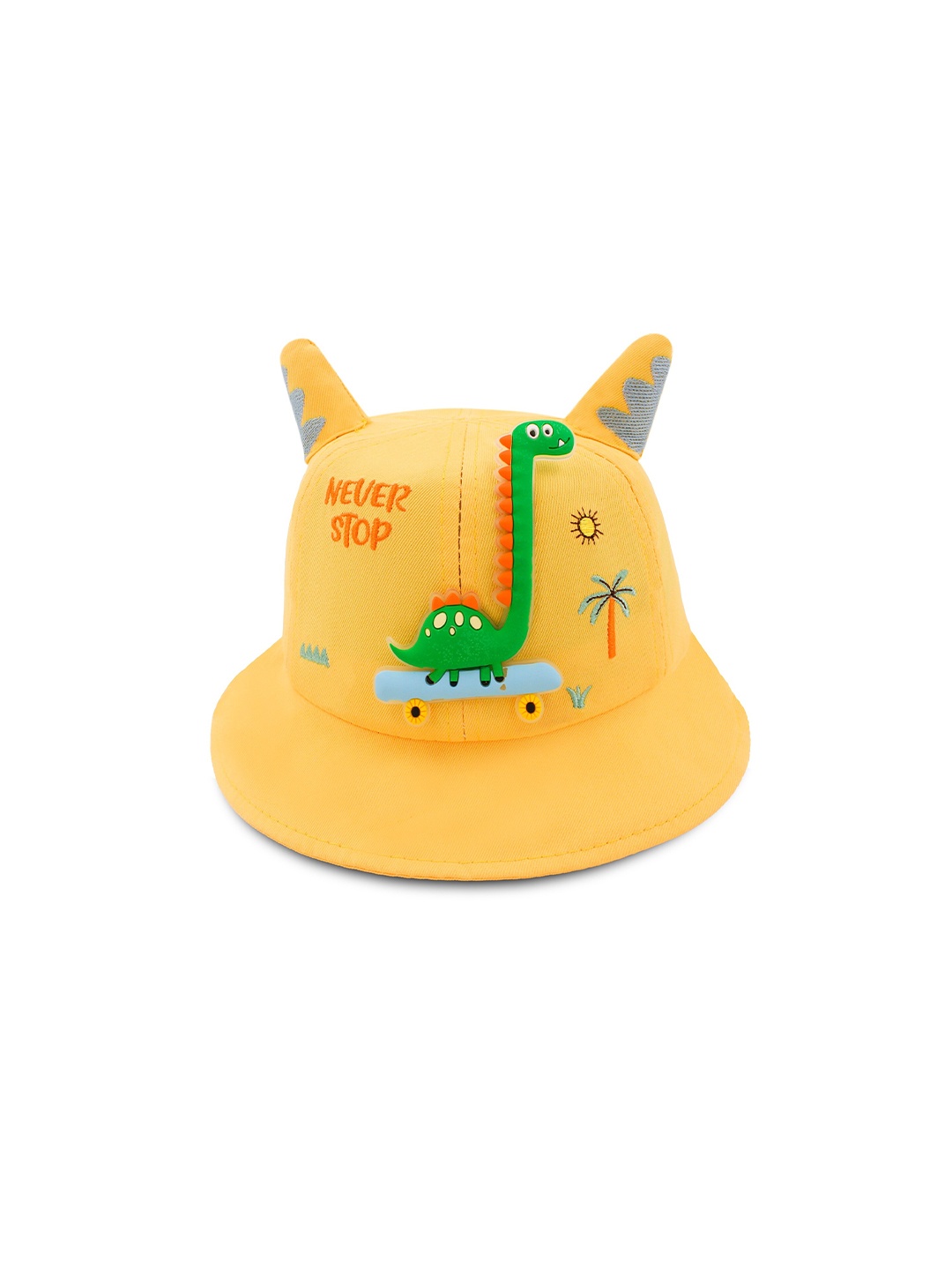

JENNA Boys Printed Baseball Cap, Yellow