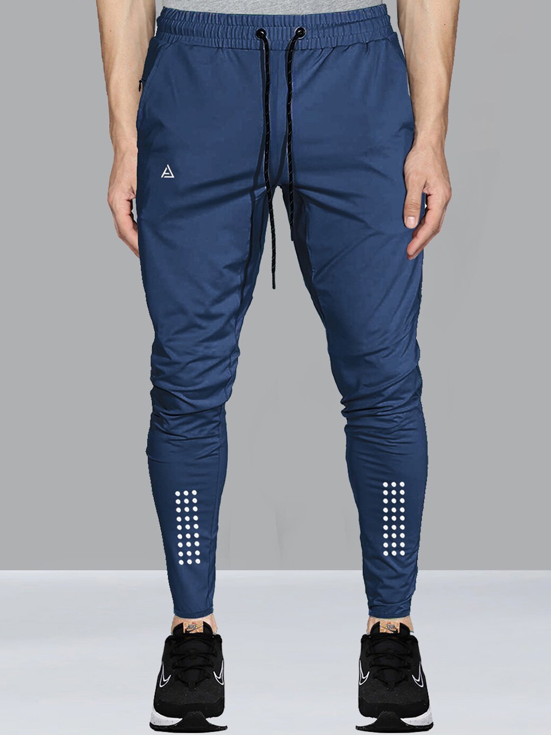 

AVOLT Men Slim-Fit Rapid-Dry Track Pants, Blue