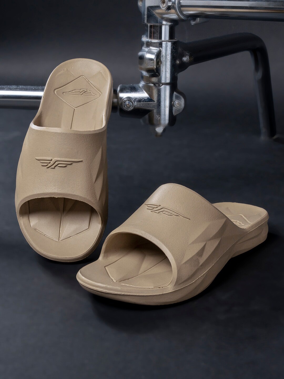 

Red Tape Women Slip-On Sliders, Beige