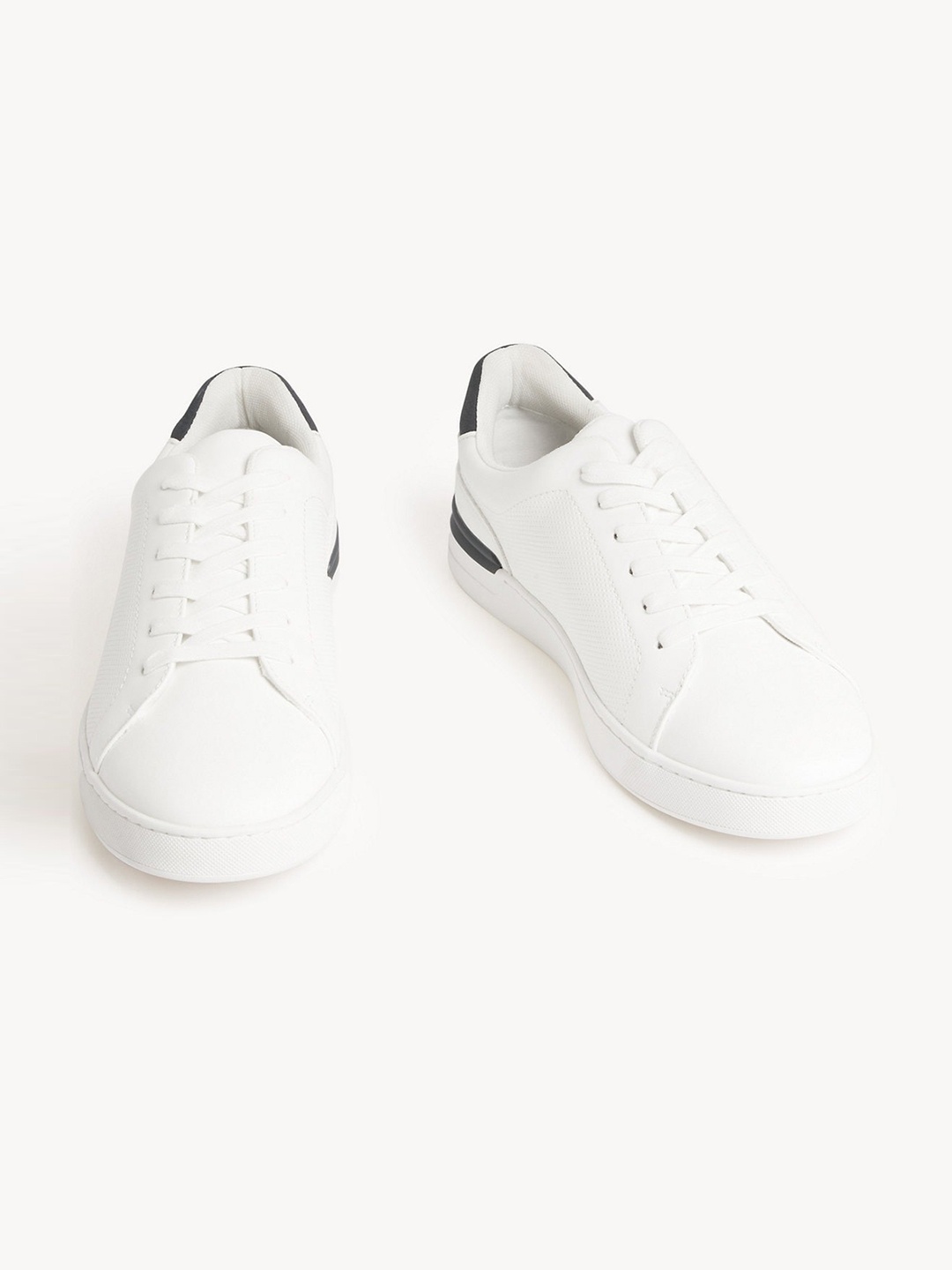 

Marks & Spencer Men Porforated Comfort Insole Sneakers, White